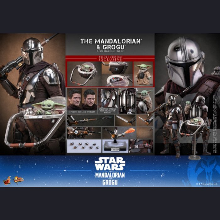 Hot Toys - Mandalorian&Grogu - Star Wars:The Mandalorian & Grogu