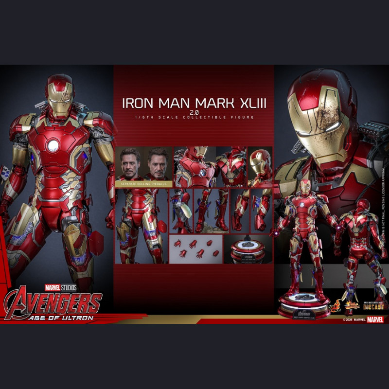 Hot Toys - Iron Man Mark XLIII (2.0) - Avengers: Age of Ultron
