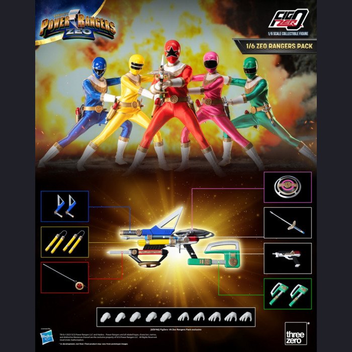 Threezero - FigZero - Power Rangers Zeo