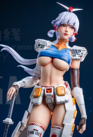 Kamisato Ayaka cosplay RX-78