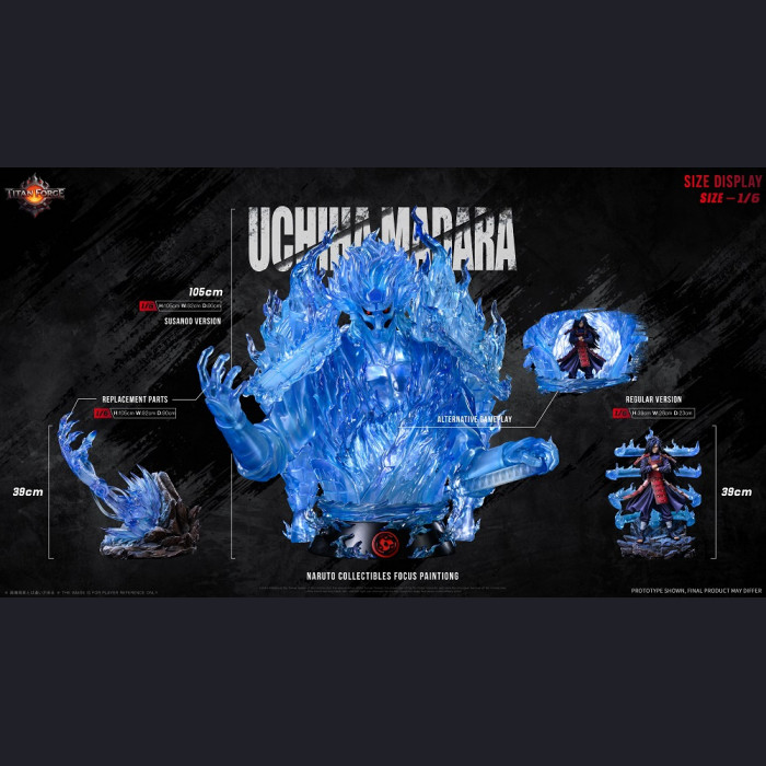 TITAN FORGE - Uchiha Madara&Susanoo - Naruto
