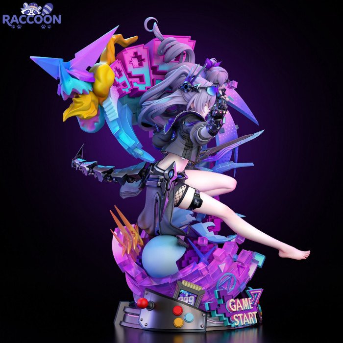 Raccoon Studio - Silver Wolf - Wolf Lord Silver Wolf GK Statue