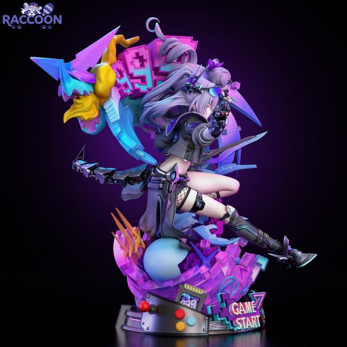Raccoon Studio - Silver Wolf - Wolf Lord Silver Wolf GK Statue