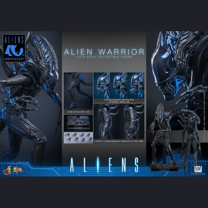 Hot Toys - Xenomorph Warrior - Aliens (40th Anniversary) 