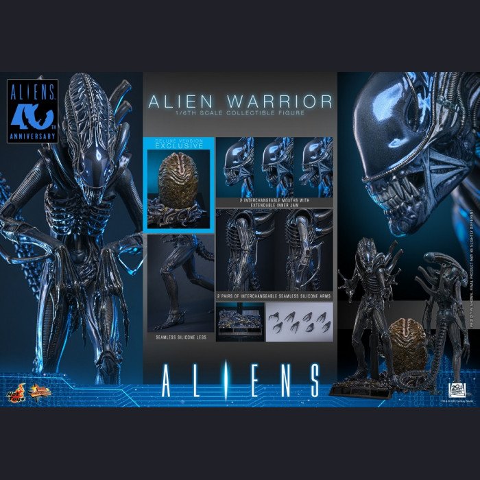 Hot Toys - Xenomorph Warrior - Aliens (40th Anniversary) 