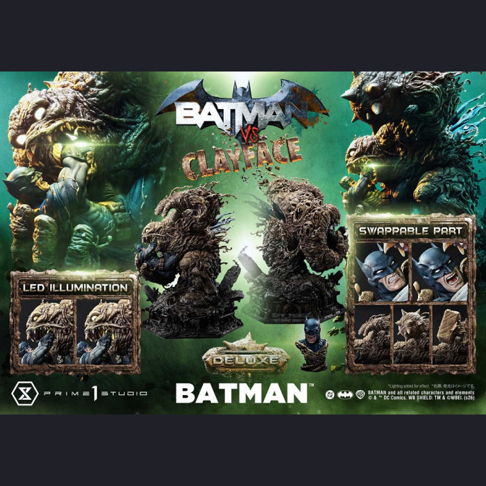 Prime 1 Statue - Batman&Clayface - DC Comics
