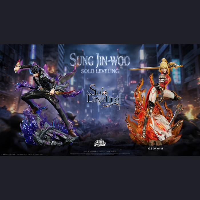Black Panther Studio - Sung Jin-Woo&Cha Hae-In - Solo Leveling