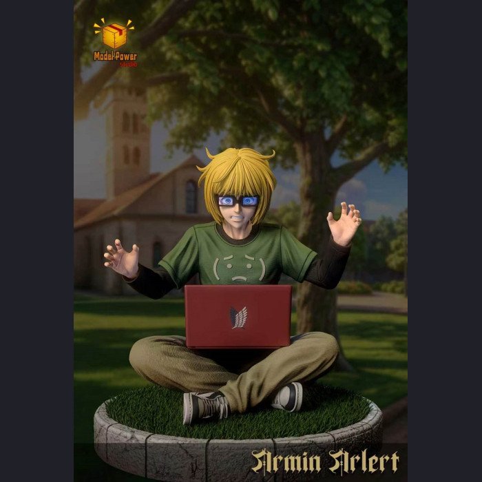 Model Power studio - Eren&Armin - Attack on Titan