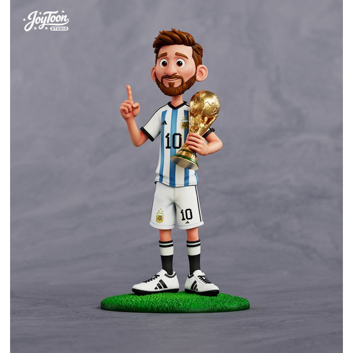 Joy Toon studio - Messi&Cristiano Ronaldo&Neymar - World Cup Final Dance