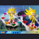 First 4 Figures - Sonic&Super Sonic - Sonic The Hedgehog