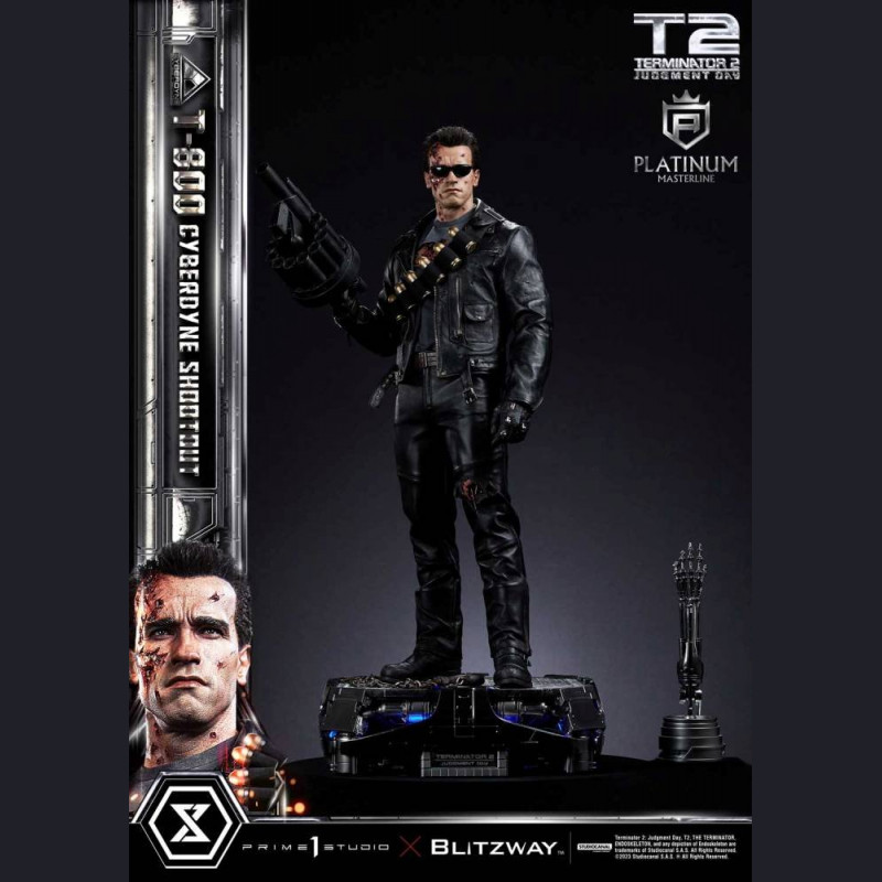 PLMT2-01 Platinum Edition T800  Terminator 2: Judgment Day