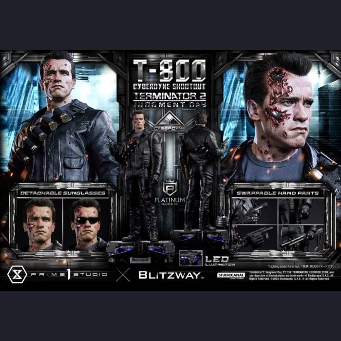 PLMT2-01 Platinum Edition T800 Terminator 2: Judgment Day