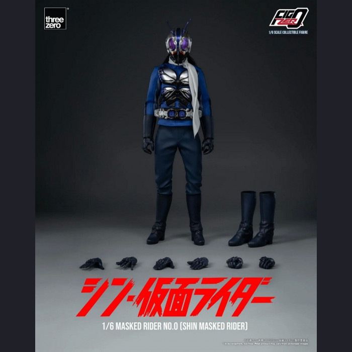ThreeZero 3Z0489 1/6 Scale Masked Rider No.0
