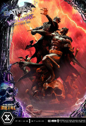 Prime 1 Studio UPMDCMT-01 1/4 Batman versus Batman Who Laughs