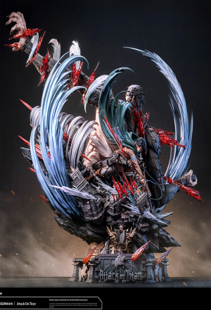 Levi·Ackerman vs Beast titan – Attack on Titan