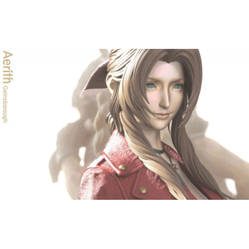FanArt Aerith Gainsborough – Final Fantasy VII (FF7)