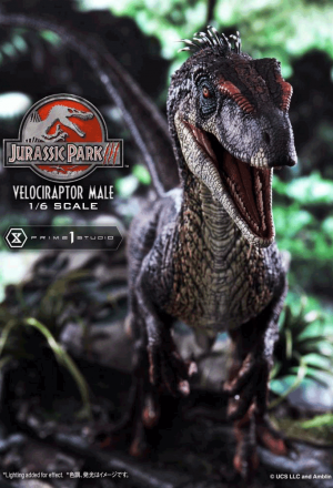 Prime 1 Studio LMCJP-10 1/6 Velociraptor Male - Jurassic Park III (Film)