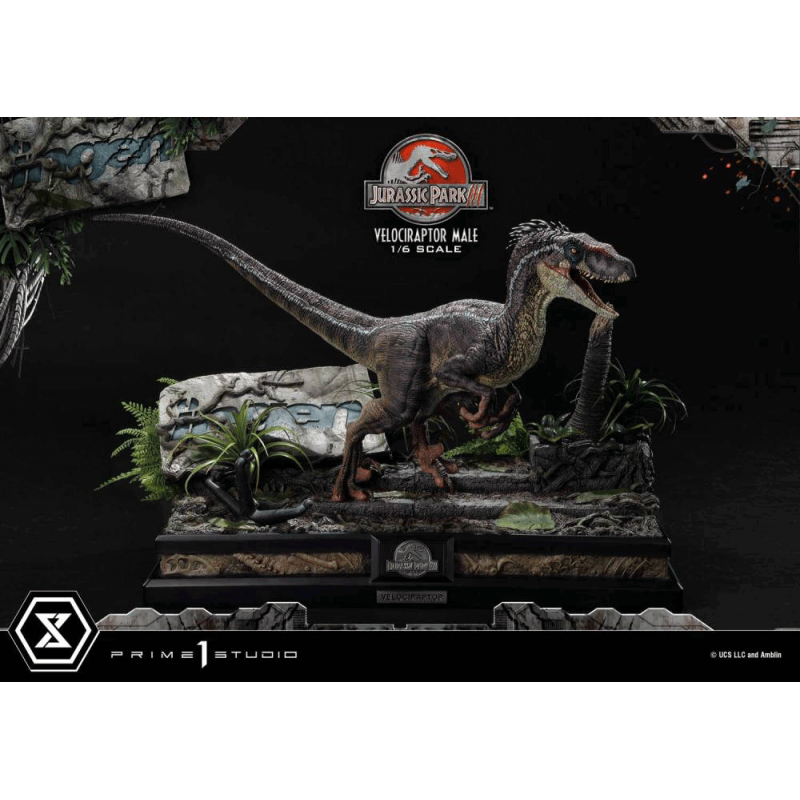 Prime 1 Studio LMCJP-10 1/6 Velociraptor Male - Jurassic Park III (Film)