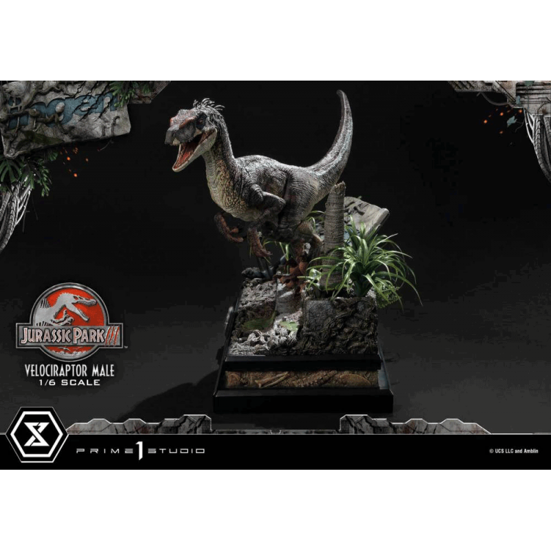 Prime 1 Studio LMCJP-10 1/6 Velociraptor Male - Jurassic Park III (Film)