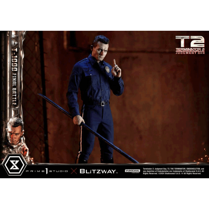 Prime 1 Studio MMT2 T-1000 Statue Terminator 2 Judgement Day