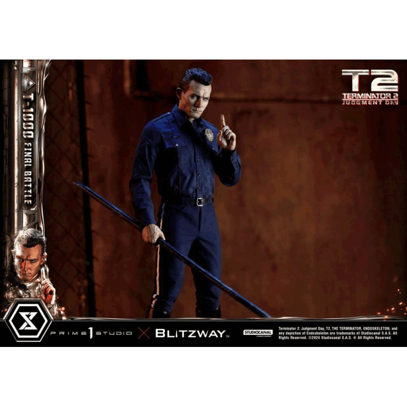 Prime 1 Studio MMT2 T-1000 Statue Terminator 2 Judgement Day