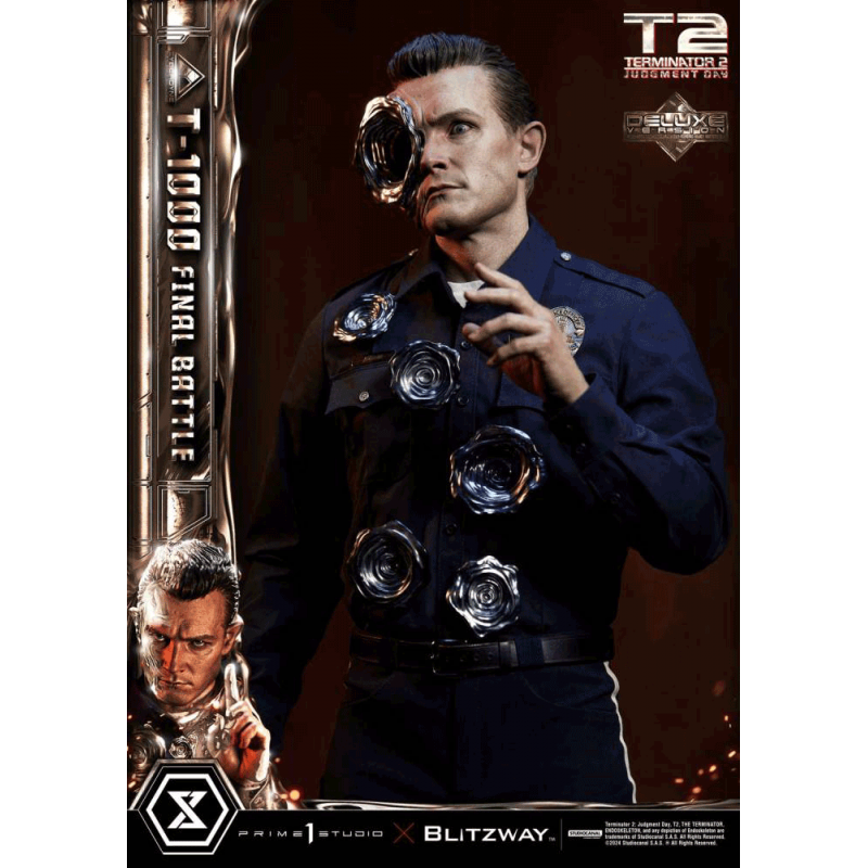 Prime 1 Studio MMT2 T-1000 Statue Terminator 2 Judgement Day