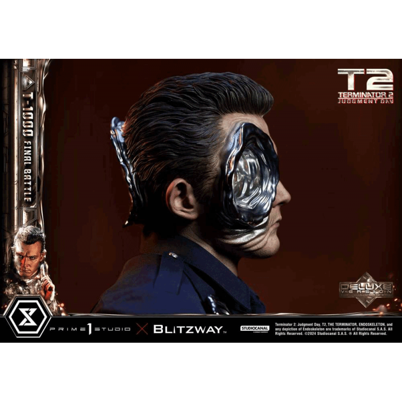 Prime 1 Studio MMT2 T-1000 Statue Terminator 2 Judgement Day