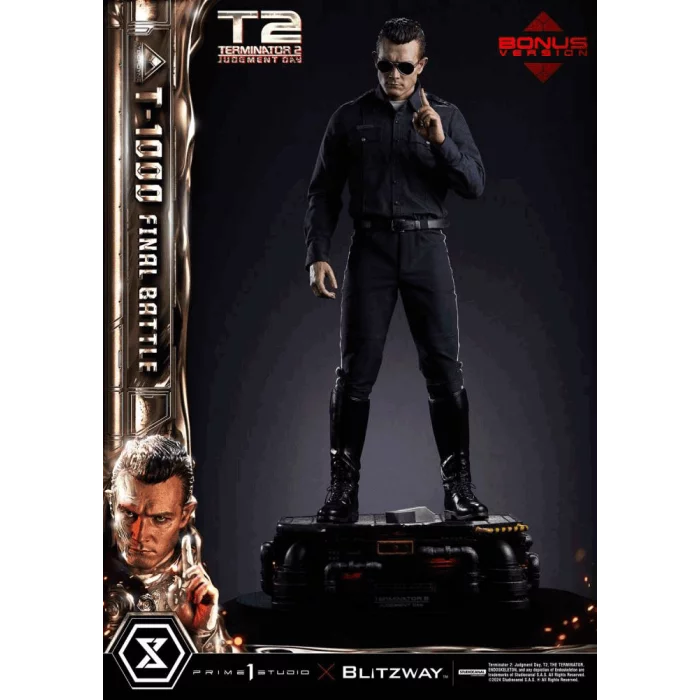 Prime 1 Studio MMT2 T-1000 Statue Terminator 2 Judgement Day