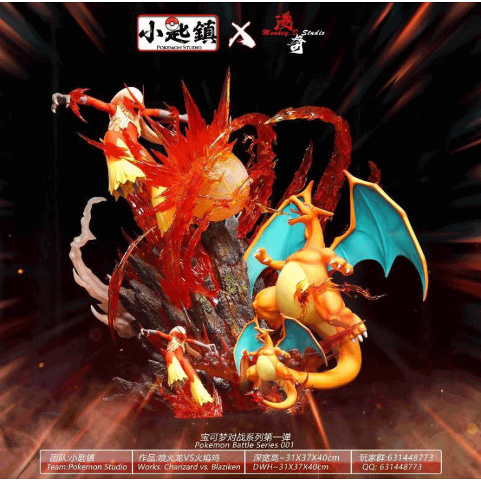 Pokemon Studio Charizard vs. Blaziken – Pokemon