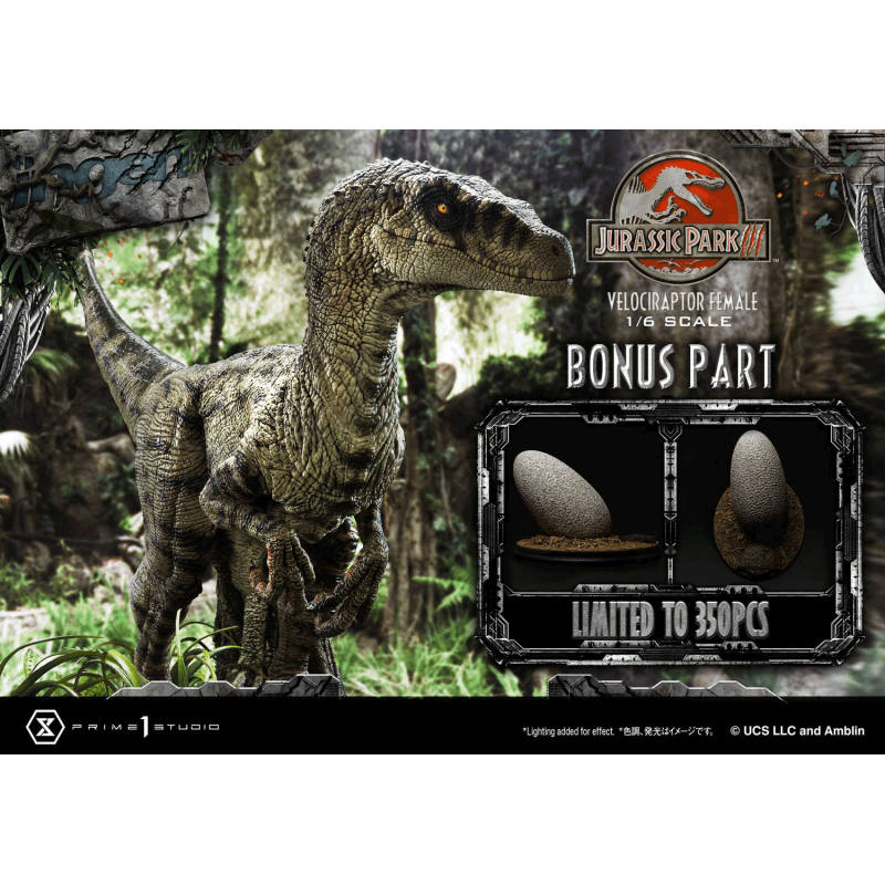Prime 1 Studio - LMCJP-11 Velociraptor Female - Jurassic Park
