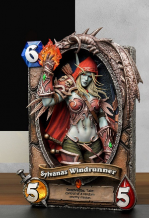 HEX Collectibles - Sylvanas Windrunner Frame – World of Warcraft