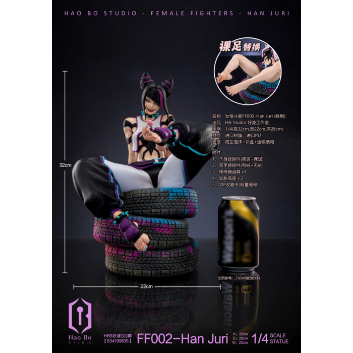 HBS (Hao Bo Studio) - Han Juri - Street Fighter (SF)