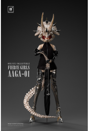 Beautiful Chemistry x Entei Ryu - 1/6 FIERCE GIRLS AAGA-01 BONE GIRL / TRICERATOPS