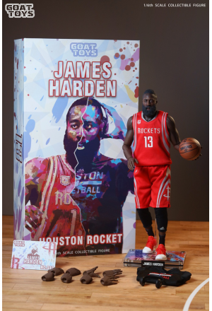 Goat Toys - Sixth Scale James Harden (Houston Rockets) Action Figure - NBA