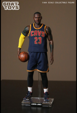 Goat Toys - Sixth Scale Lebron James (Cleveland Cavaliers) Action Figure - NBA