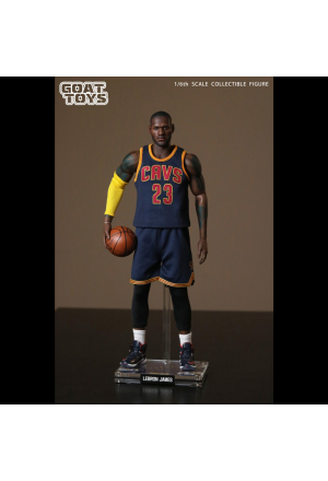 Goat Toys - Sixth Scale Lebron James (Cleveland Cavaliers) Action Figure - NBA