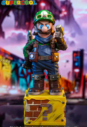 Supercool - Luigi - Super Mario - Wasteland Punk