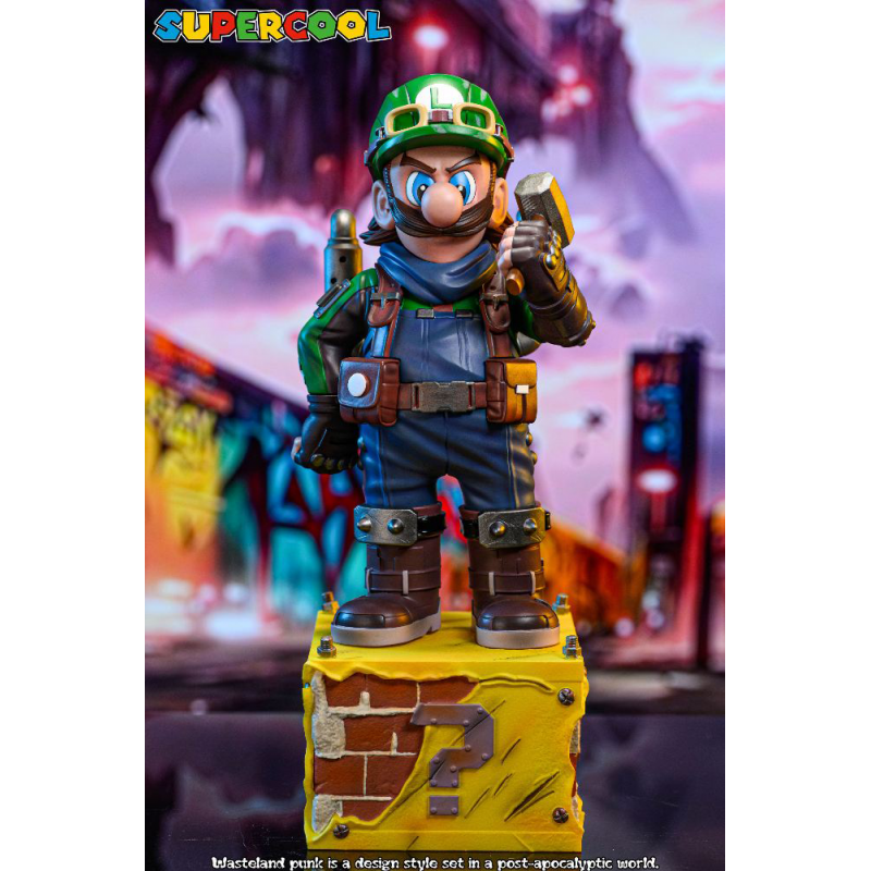 Supercool - Luigi - Super Mario - Wasteland Punk