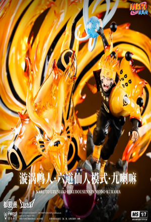 X1ART - NARUTO UZUMAKI - RIKUDOSENNIN MODO - KURAMA