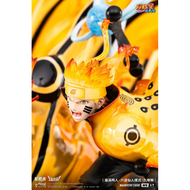 X1ART - NARUTO UZUMAKI - RIKUDOSENNIN MODO - KURAMA