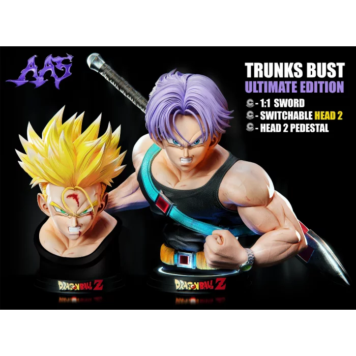 AAS Studio - Life Size Trunks Bust - Dragon Ball