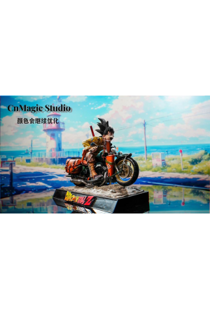 CnMagic Studio - Son Goku On Motore – Dragon Ball