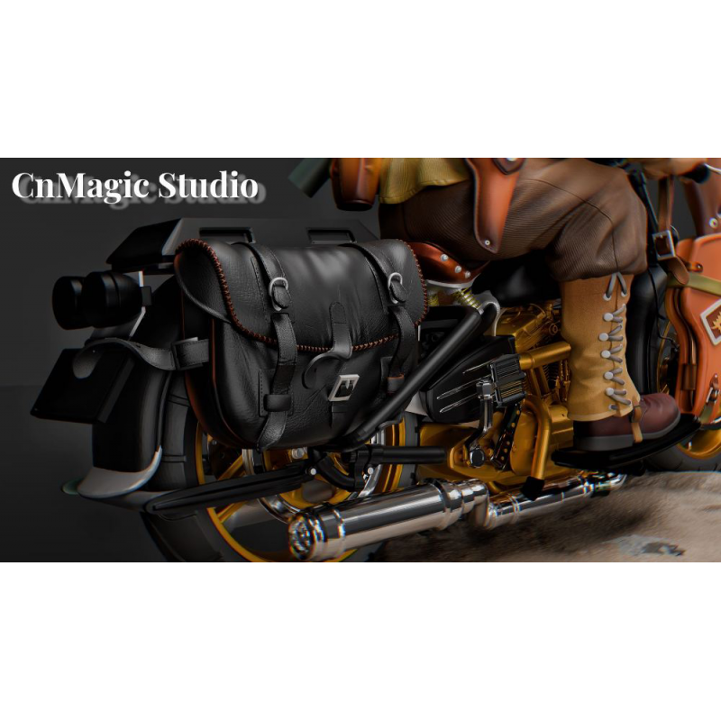 CnMagic Studio - Son Goku On Motore – Dragon Ball