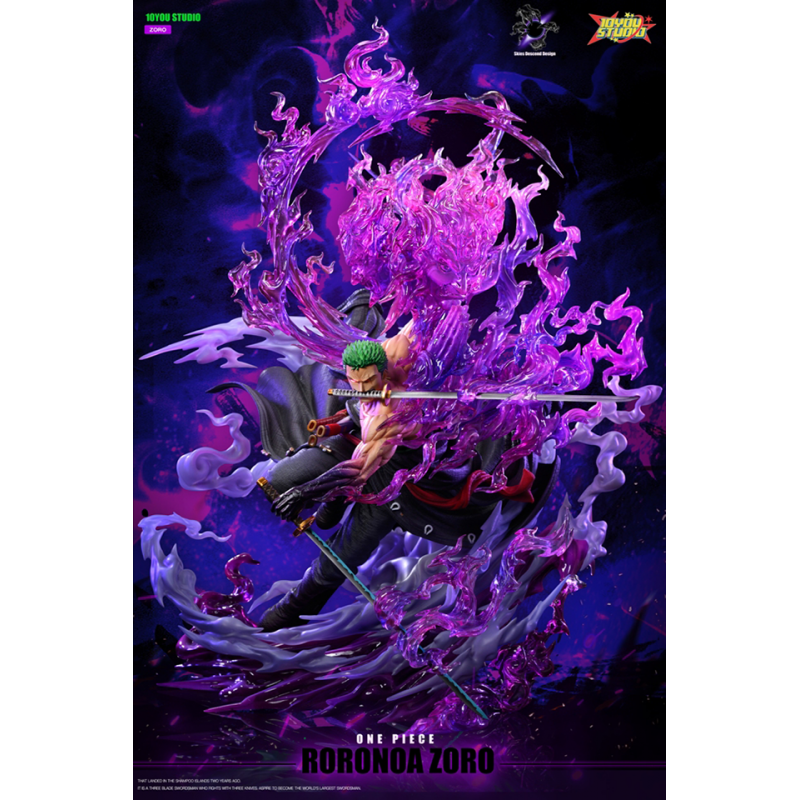 Skies Descend Design - Roronoa Zoro - One Piece