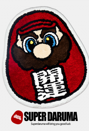 SENZII - Super Daruma Good Luck Rug