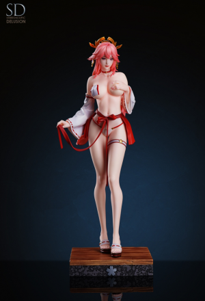 STEREOSCOPIC - Yae Miko - Genshin Impact