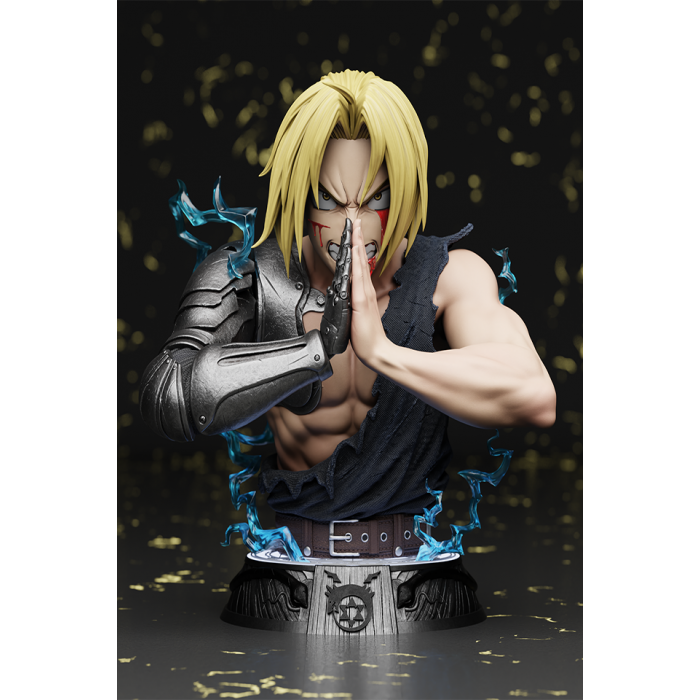 Zenkai Studio - Life size Edward Elric 1/1 Bust - Fullmetal Alchemist