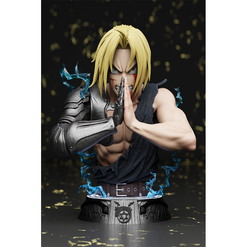 Zenkai Studio - Life size Edward Elric 1/1 Bust - Fullmetal Alchemist