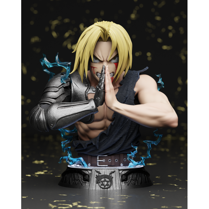 Zenkai Studio - Life size Edward Elric 1/1 Bust - Fullmetal Alchemist