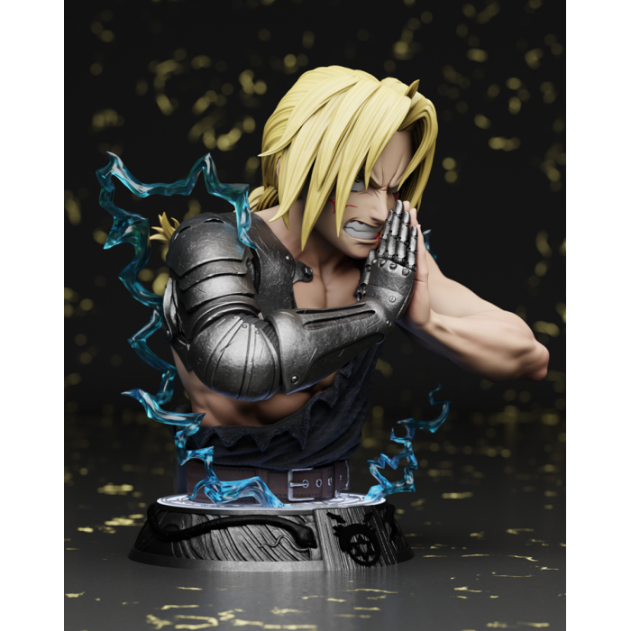 Zenkai Studio - Life size Edward Elric 1/1 Bust - Fullmetal Alchemist